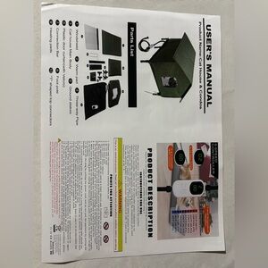 Green Pet House with Accessories